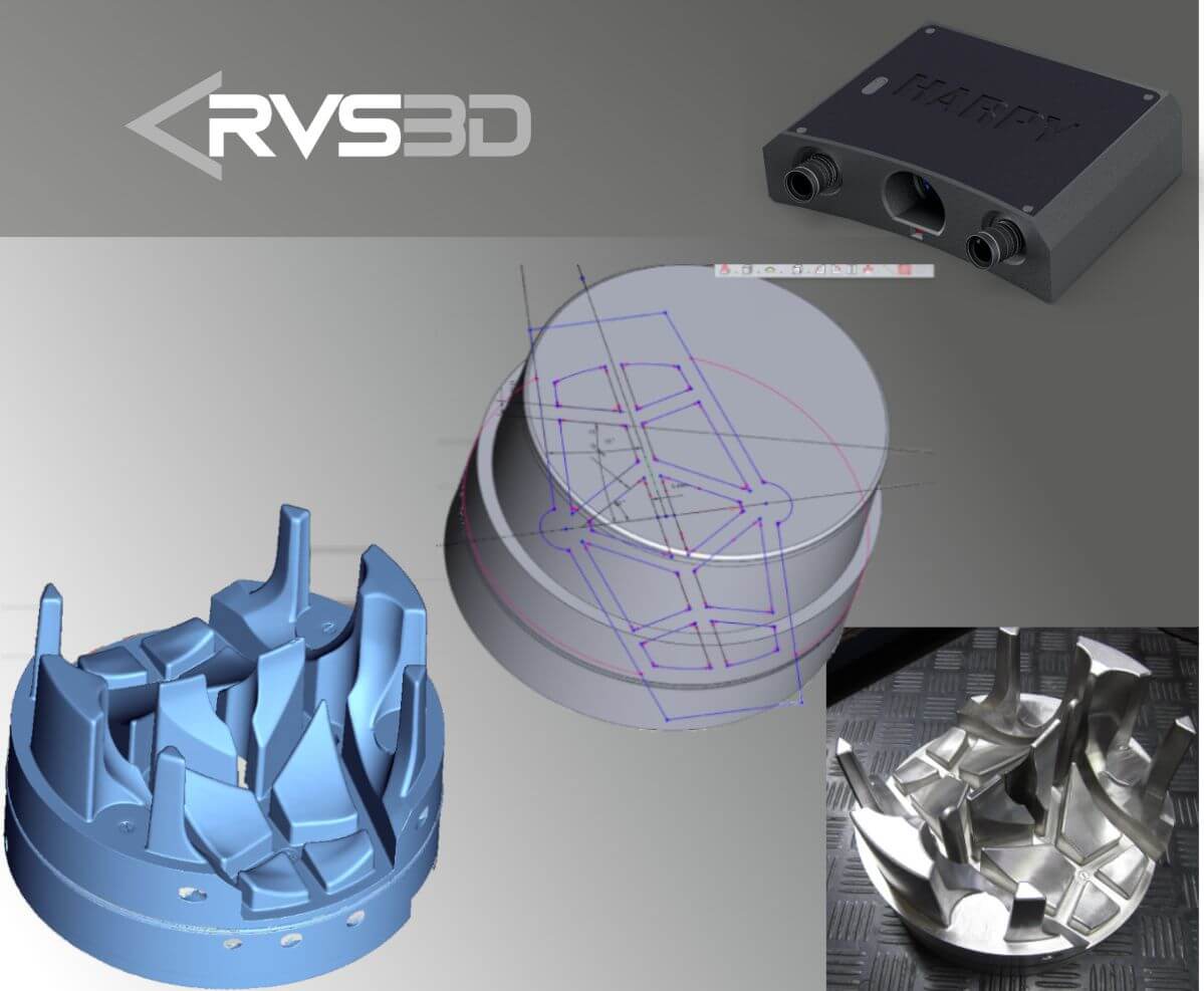 Engenharia Reversa – Digitalização 3D – RVS3D