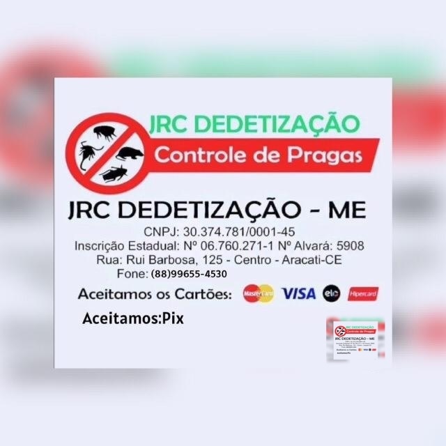 Aracati CE Dedetização profissional