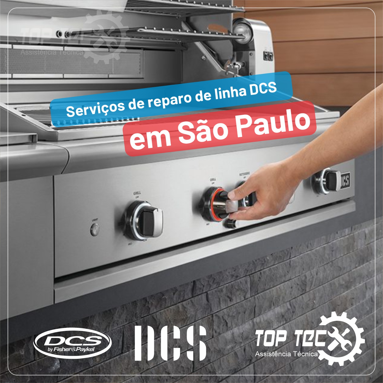 Fogão DCS reparos em São Paulo