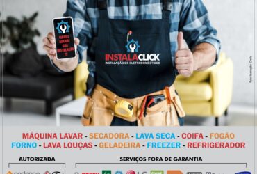 Instalação e assistência para lava e seca