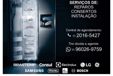 Consertos para refrigeradores e troca de filtro