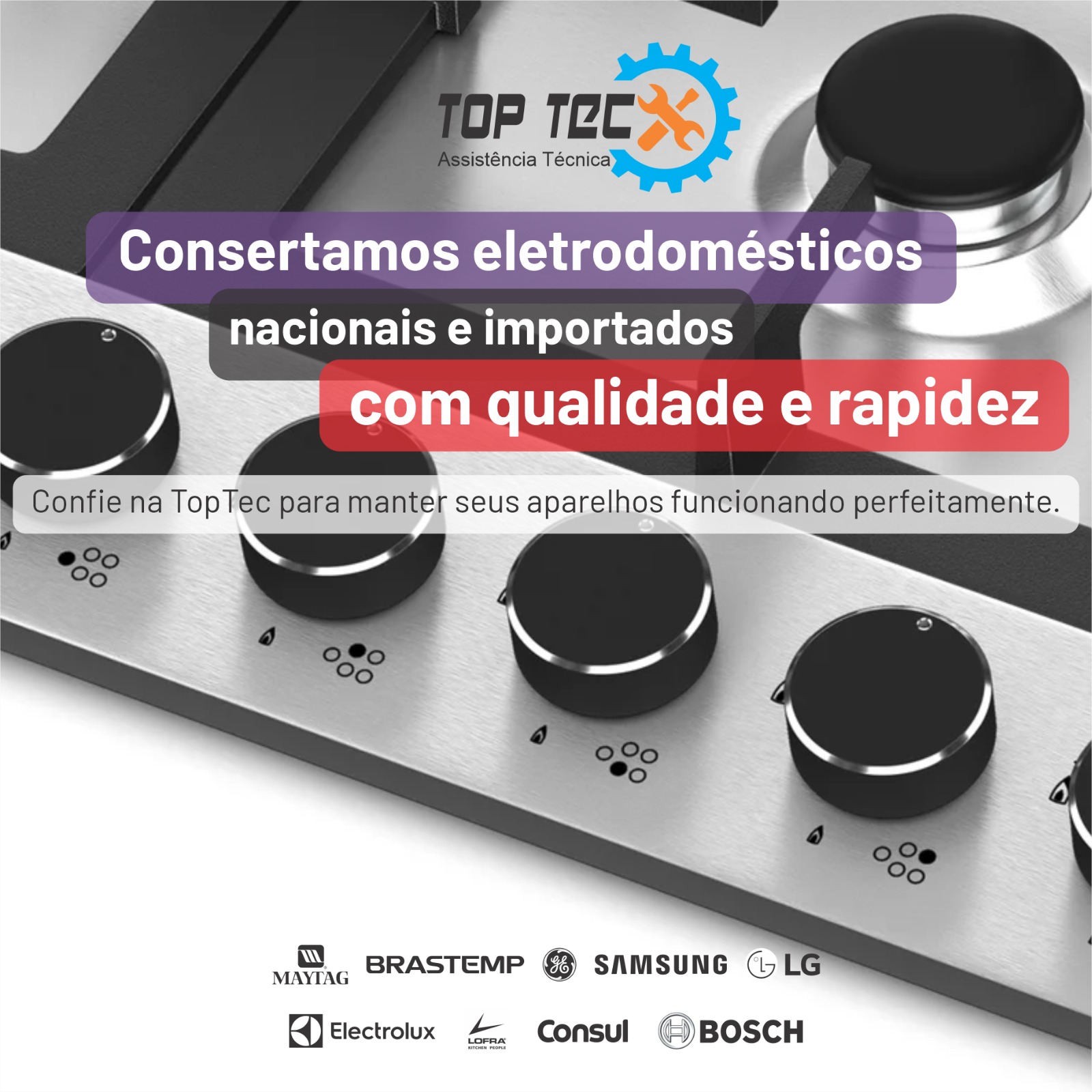 Manutenção de Eletrodomésticos Bosch – Top Tec em São Paulo