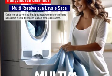 Manutenção de lavadora de roupas Electrolux pela Multi em SP