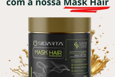 Mask Hair desmaia cabelo SIDARTA COSMÉTICOS