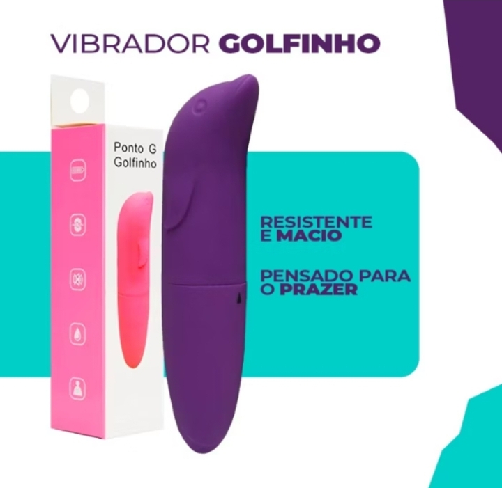 Vibrador Golfinho + Cápsula Bullet