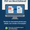 Transforme seu PDF em Word Editável com Rapidez e Qualidade – Serviço Profissional de Digitação